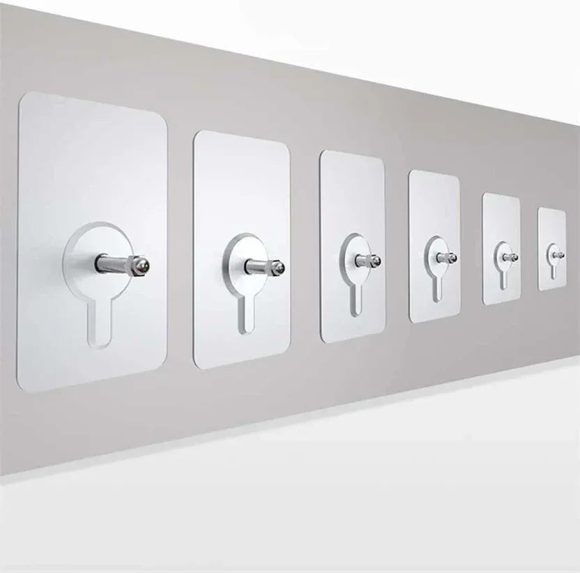 Invisible Clear-Mount Adhesive Screw Hooks (Buy 10 Get 10 Free)