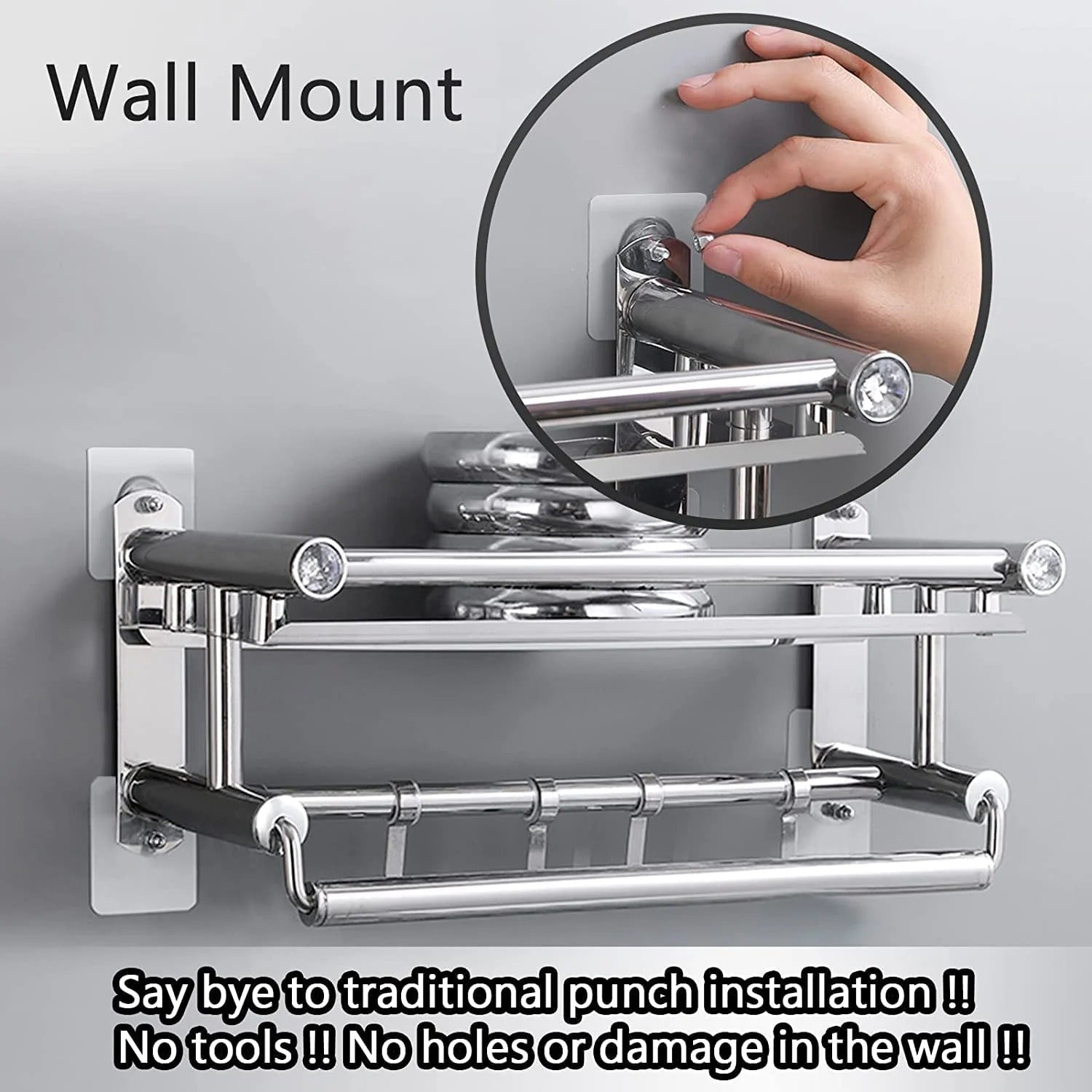 Invisible Clear-Mount Adhesive Screw Hooks (Buy 10 Get 10 Free)