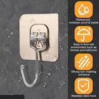 HomAppliances GoldGrip™ Wall Hooks ( Buy 10 Get 10 Free)