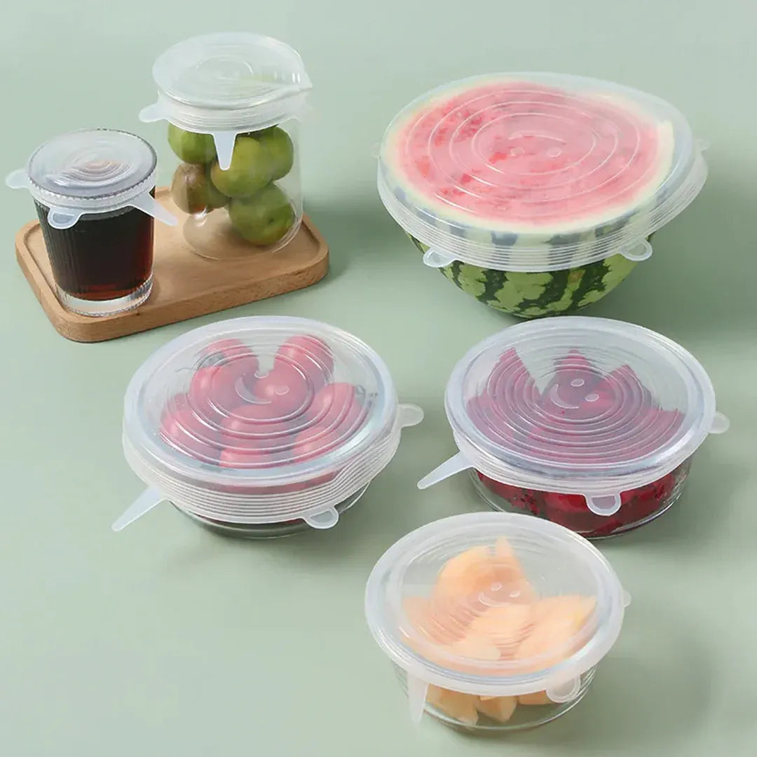 Reusable Silicone Stretch Lids
