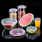 Reusable Silicone Stretch Lids
