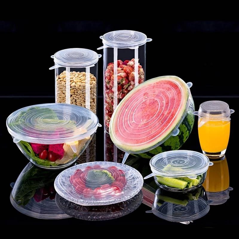 Reusable Silicone Stretch Lids