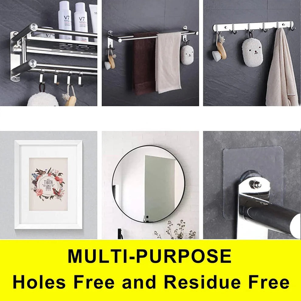 Invisible Clear-Mount Adhesive Screw Hooks (Buy 10 Get 10 Free)